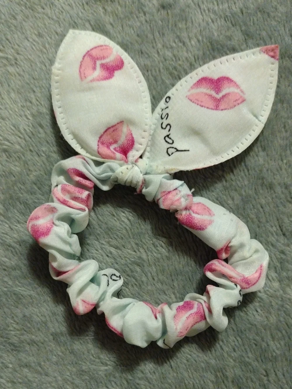 Homemade colorful elastic